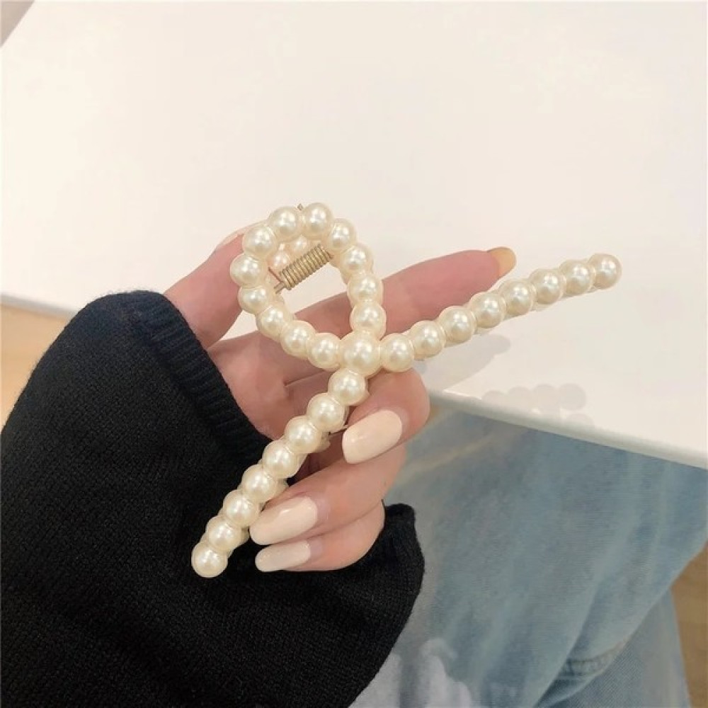 Qiuhong Shop No.19 Boyutu Aomu Yeni Abartma Büyük Inciler Akrilik Saç Pençe Klipler Kadınlar Için Büyük Boy Makyaj Saç Şekillendirici Tokalarım Saç... Toka, Taç & Saç Bandı Fiyatı