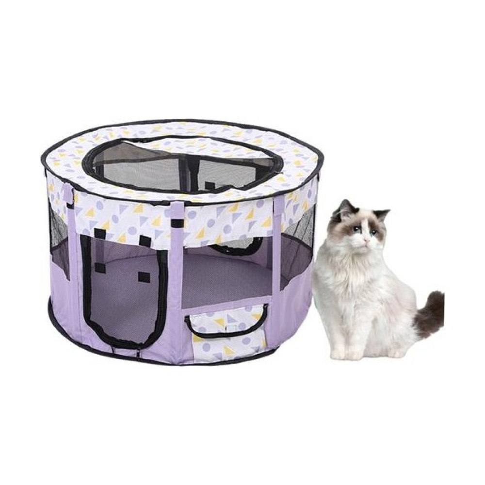 Qixun Katlanabilir Pet Kedi Köpek Çadır Doğum Odası Kapalı Kedi Damızlık Çadır Köpek Kafesi (Yurt Dışından) - Mor Evcil Hayvan Ürünleri Fiyatı
