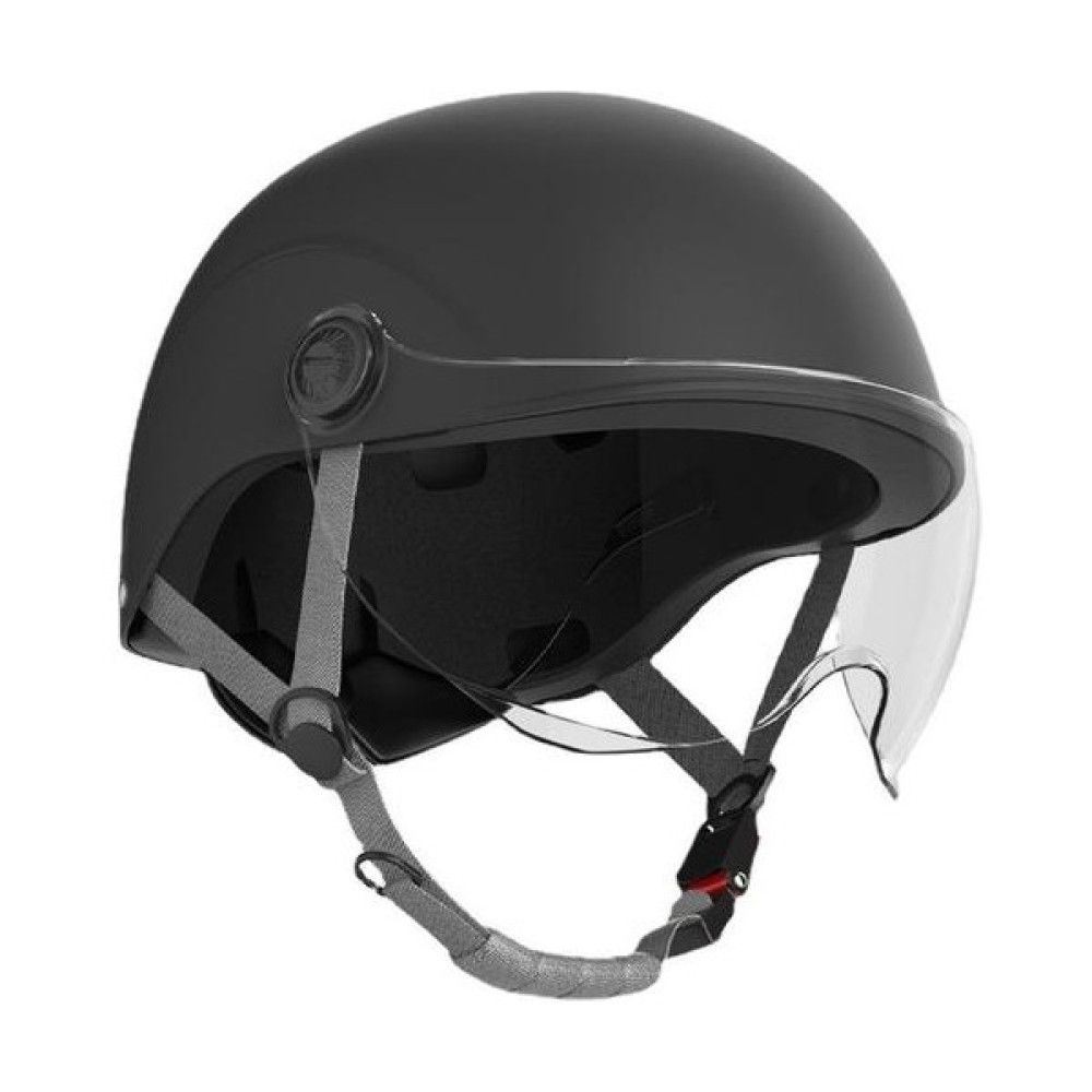 Qixun Yarım Motosiklet Kaskı - Siyah (Yurt Dışından) Motorsiklet Kaskları Fiyatı