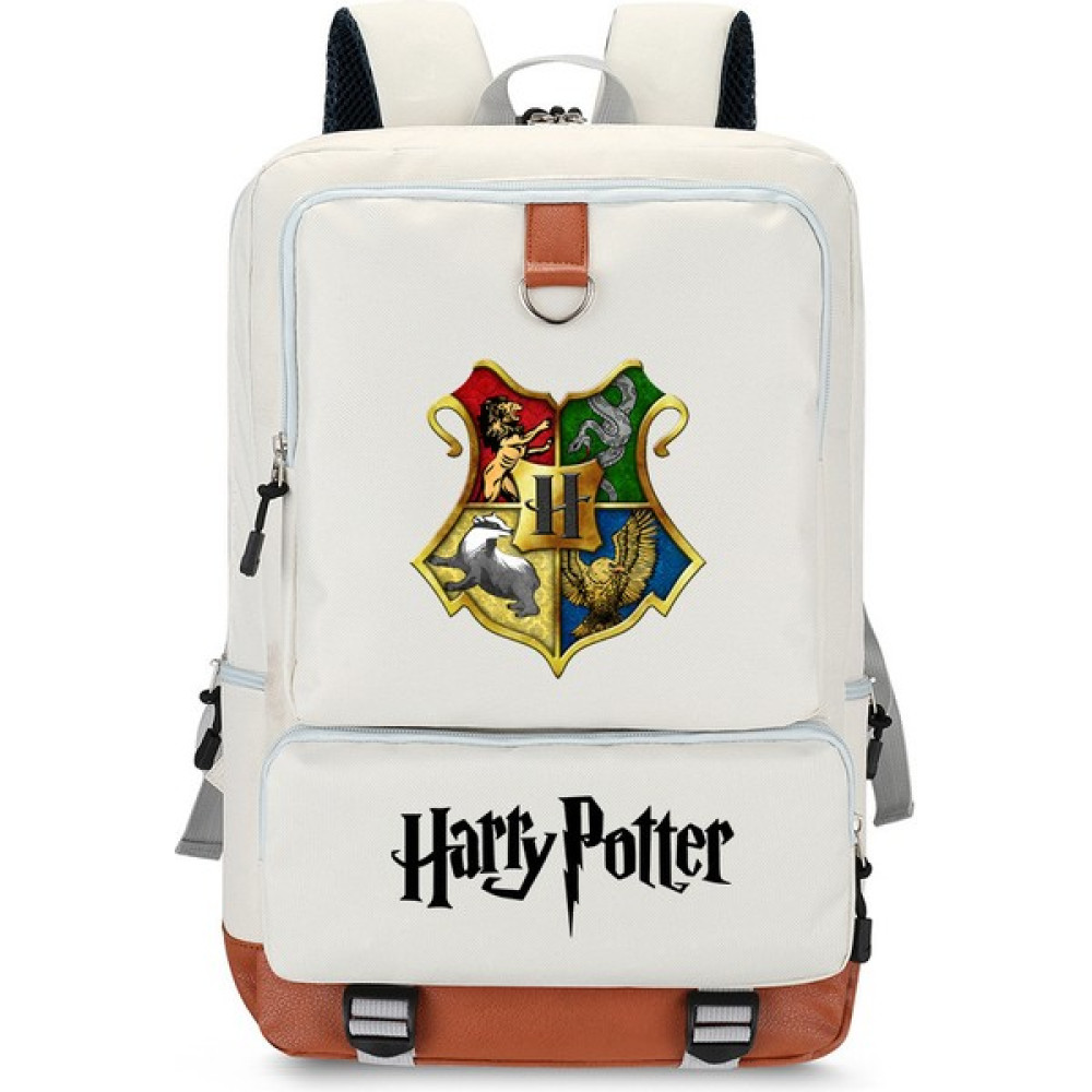 Qjqian Harry Potter Sırt Çantası Büyük Kapasiteli Öğrenci Okul Çantası (Yurt Dışından) - Beyaz Okul Çantası Fiyatı