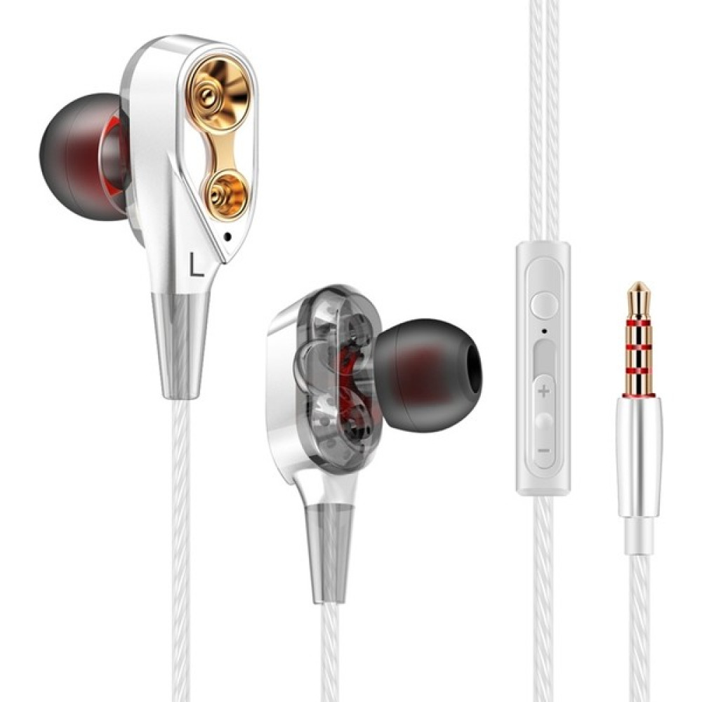 Qkz Ck8 Hıfı Kulak Içi Dört Birim Spor Müzik Kulaklık (Yurt Dışından) - Beyaz Oto Boyaları Fiyatı