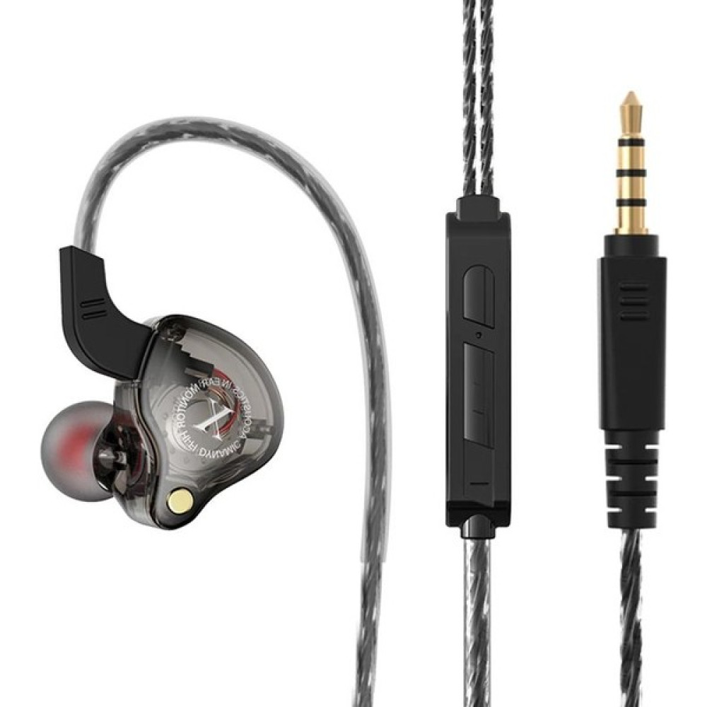 QKZ Spor Kablolu Kulaklıklar Koşu Kulaklık Bilgisayar Kulaklık Oyun Kulaklığı Handsfree Kulaklık Redmi Için Umidigi F2 Mp3 Audifonos Kulaklık Fiyatı