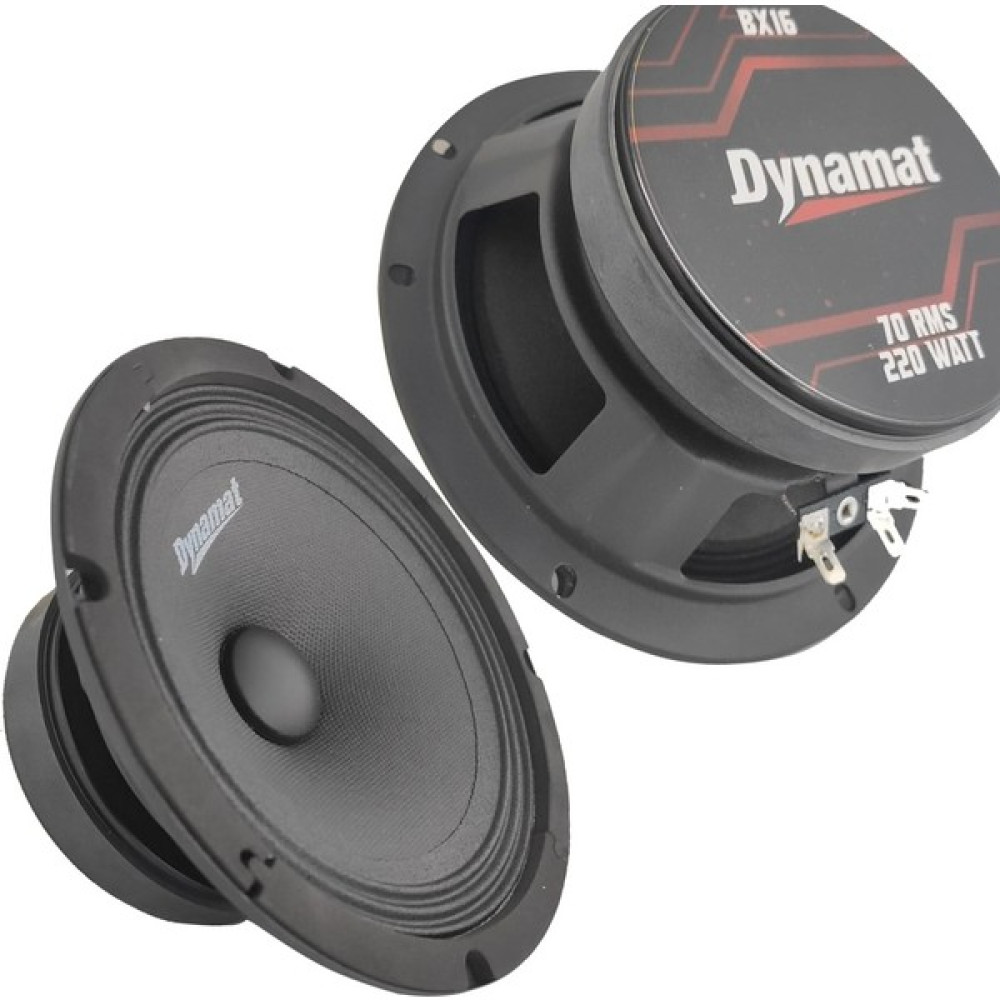QLEDQ Oto Midrange Hoparlör 16 cm 220 Watt Dynamat BX16 Oto Hoparlörleri & SubWoofer Fiyatı
