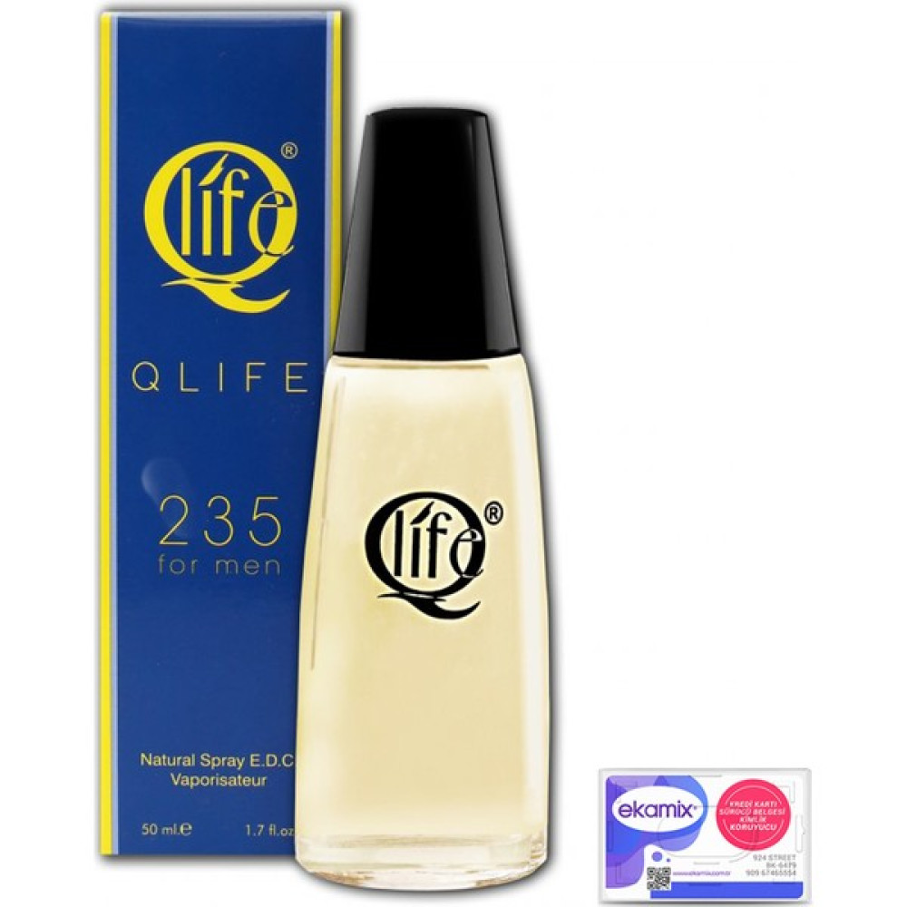 Qlife Incese True Marine Erkek Parfümü NO:235 - 50 ml Erkek Parfümleri Fiyatı
