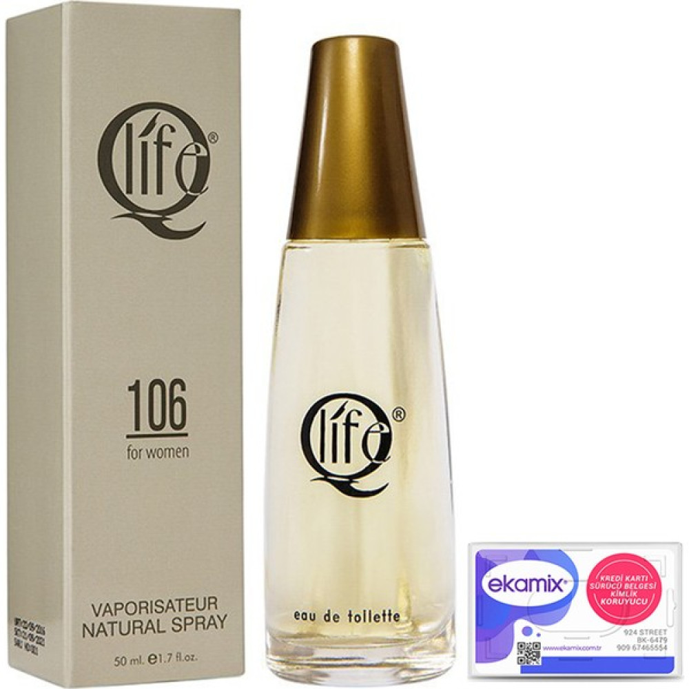 Qlife She Kadın Parfümü NO:106 - 50 ml Oto Boyaları Fiyatı
