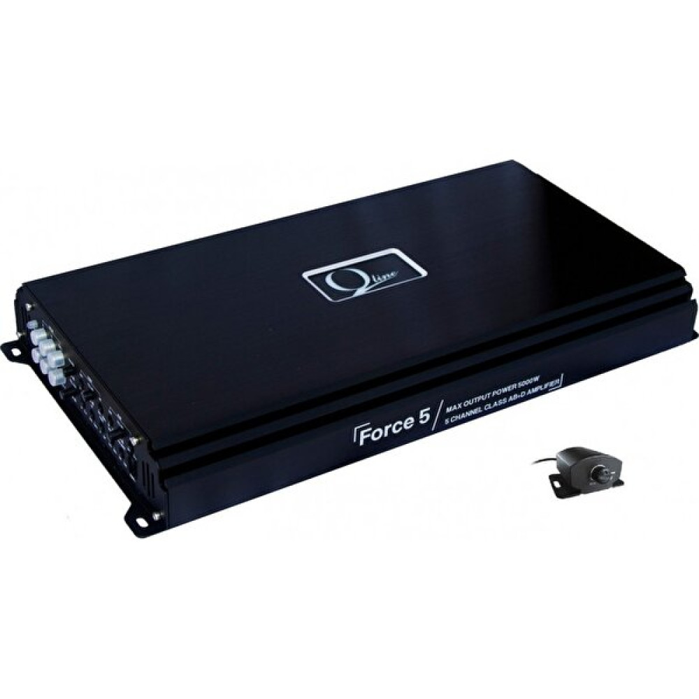 Qline Q Line - Force-5 ( Güçlü 5 Kanal Amplifikatör ) Oto Hoparlörleri & SubWoofer Fiyatı