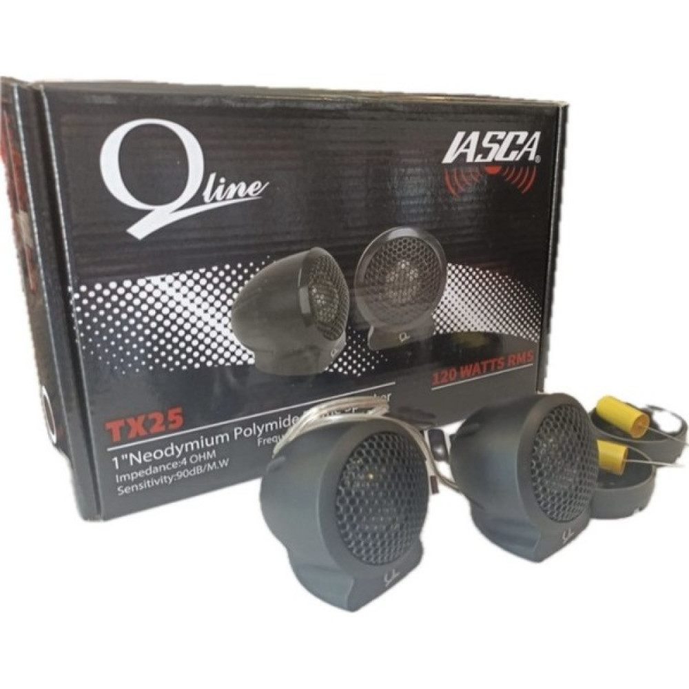 Qline Tempovendotx-25 | Qline Neodimyum Dome Tweeter Oto Hoparlörleri & SubWoofer Fiyatı