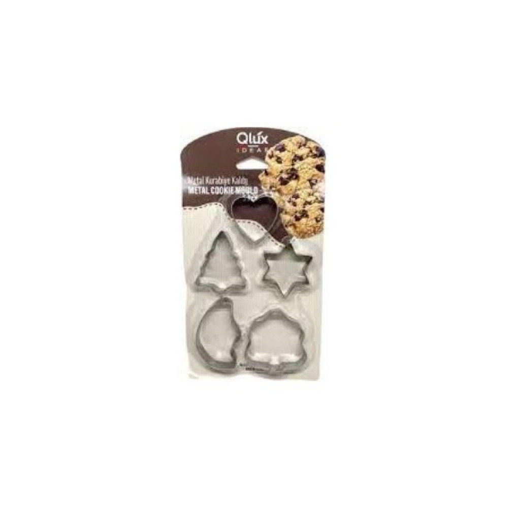 Qlux L-00155 Metal Kurabiye Kalıbı Kek Kalıpları Fiyatı