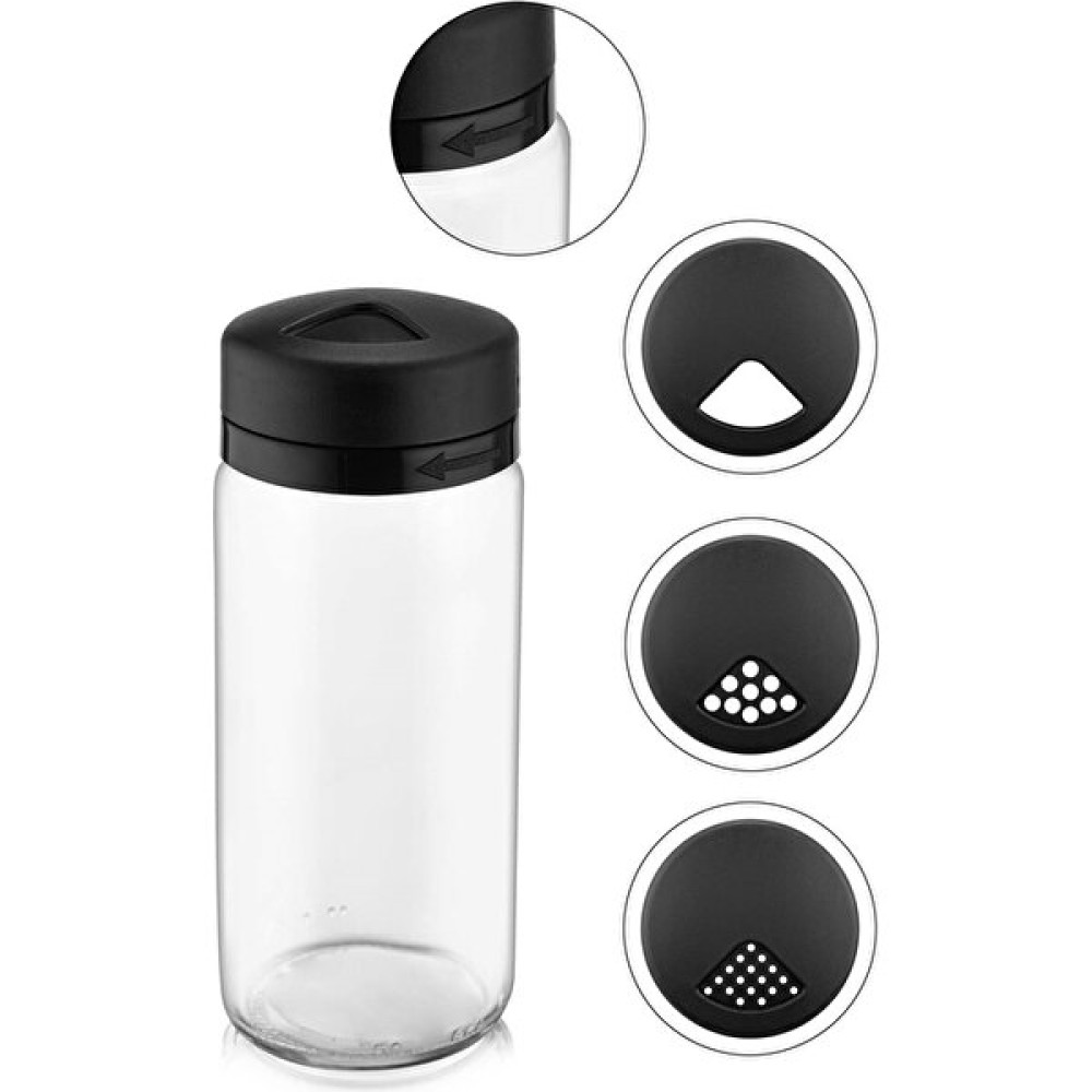 Qlux Plastlux Cam Baharatlık 245 ml Baharat Setleri & Baharatlıklar Fiyatı