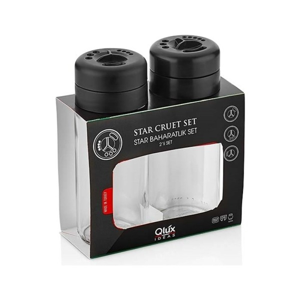 Qlux Star Cam Baharatlık Set Baharat Setleri & Baharatlıklar Fiyatı