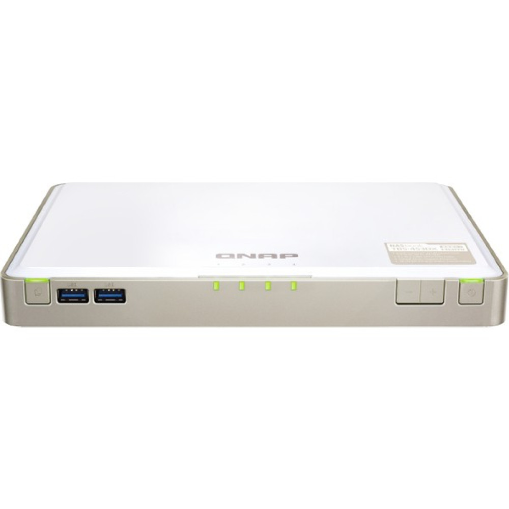 Qnap HS-453DX-8G 2 x 3.5" HDD / 2 x M.2 Ssd, Fansız Multimedya Nas Depolama Ünitesi (QN-HS-453DX-8G) NAS Server Fiyatı