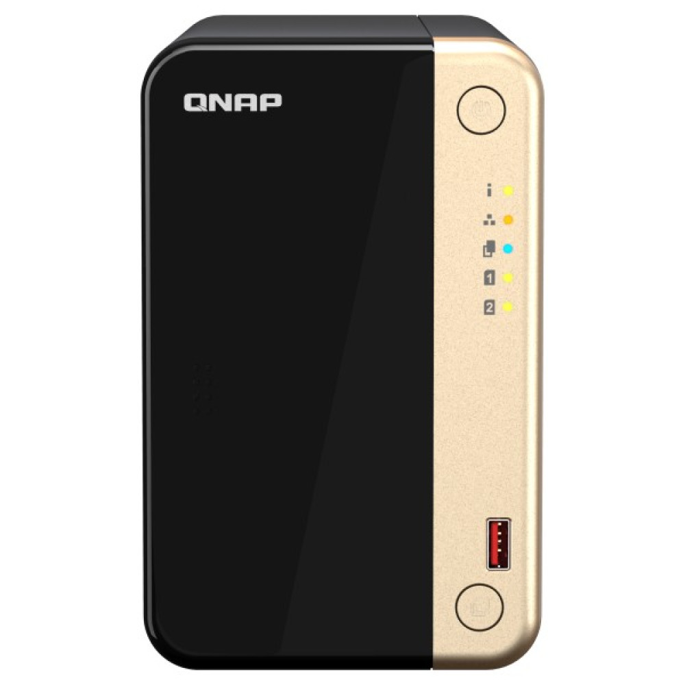 Qnap TS-264-8G 2 HDD Yuvalı, 8gb Ram,2 x M.2 2280 Pcıe Gen 3 X2 Bağlantı Noktalı Nas Depolama Ünitesi (TS-264-8G) NAS Server Fiyatı