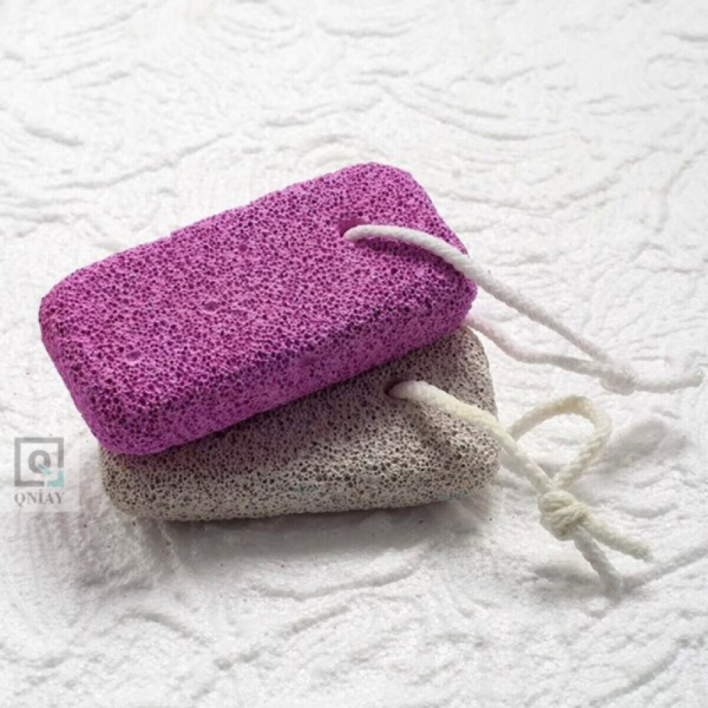 Qniay Cilt Topuk Taşı (1 Adet) Topuk Kazıyıcı Poza Peeling Banyo Pedikür Manikür Nasır Doğal Ayak Bakımı Ayak Bakımı Fiyatı