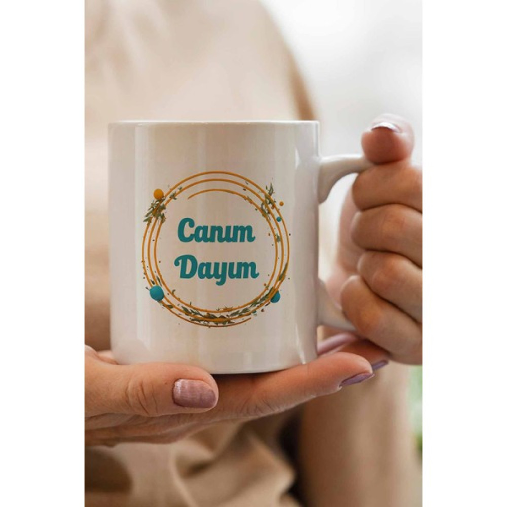 Qoeuyl Boutique Canım Dayım Doğum Günü Hediye Baskılı Kupa Bardak - Beyaz Fincan / Bardak / Kahve Takımı Fiyatı