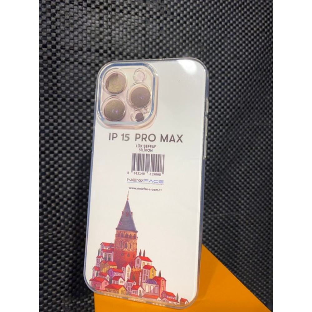 Qoovi Apple Iphone 15 Promax Lüx Şeffaf Kılıf Cep Telefonu Kılıfı Fiyatı