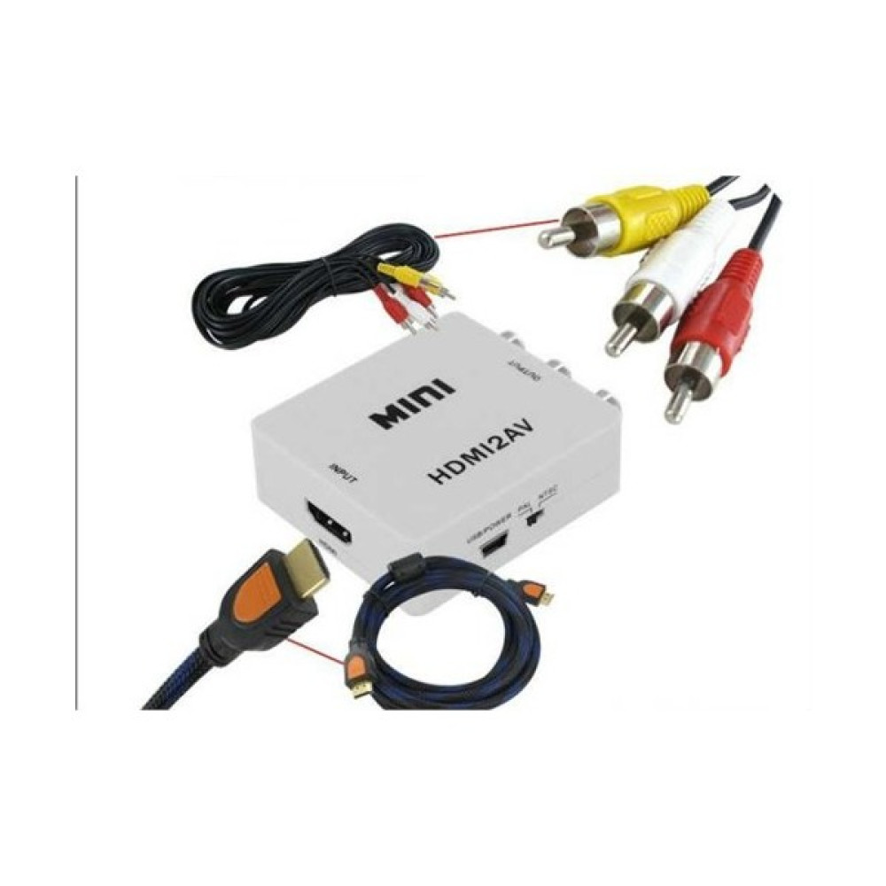 Qpars Hdmi To Rca Hdmi To Scart Çevirici Dönüştürücü Converter Bilgisayar Çevirici ve Adaptörü Fiyatı