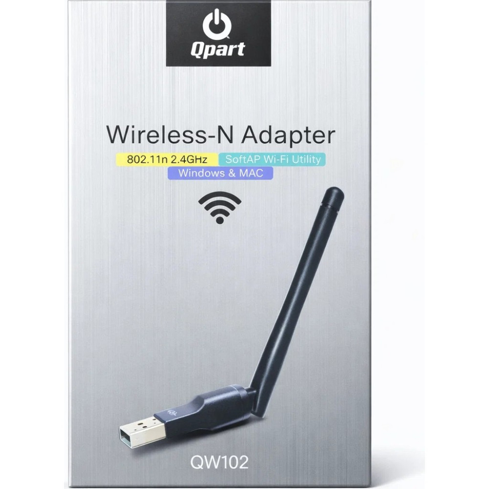 Qpart Tek Antenli USB Wifi Adaptör Wireless Adaptör Fiyatı