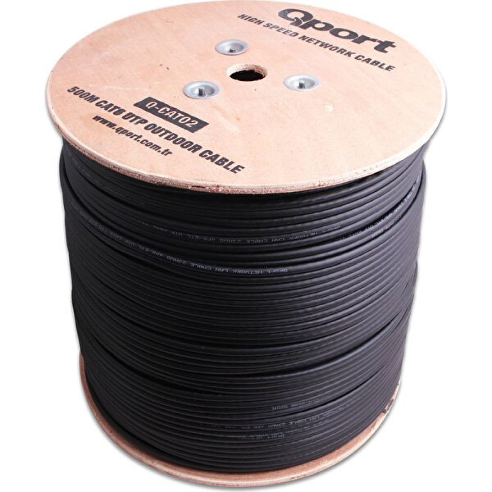 Qport Q-Cato2 Cat6 500 M Outdoor Kablo Ağ / Network Kablosu Fiyatı