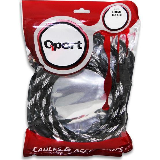 Qport Q-HDMI3 3M Altın Uçlu HDMI Kablo