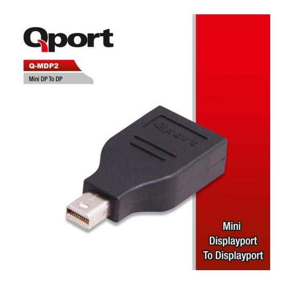 Qport Q-MDP2 MİNİ DP TO DP ÇEVİRİCİ Bilgisayar Çevirici ve Adaptörü Fiyatı