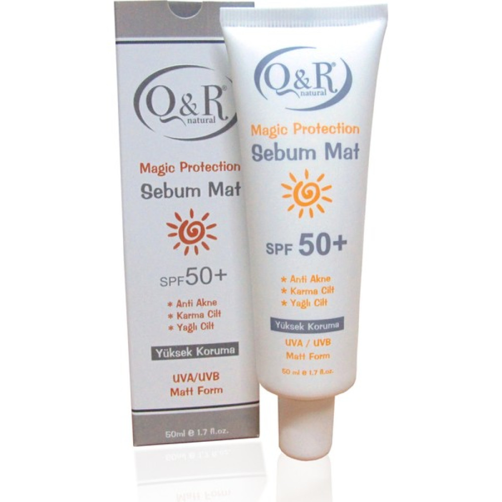 Q&R Sebum Mat Güneş Kremi 50Ml Güneş Kremleri ve Losyonları Fiyatı