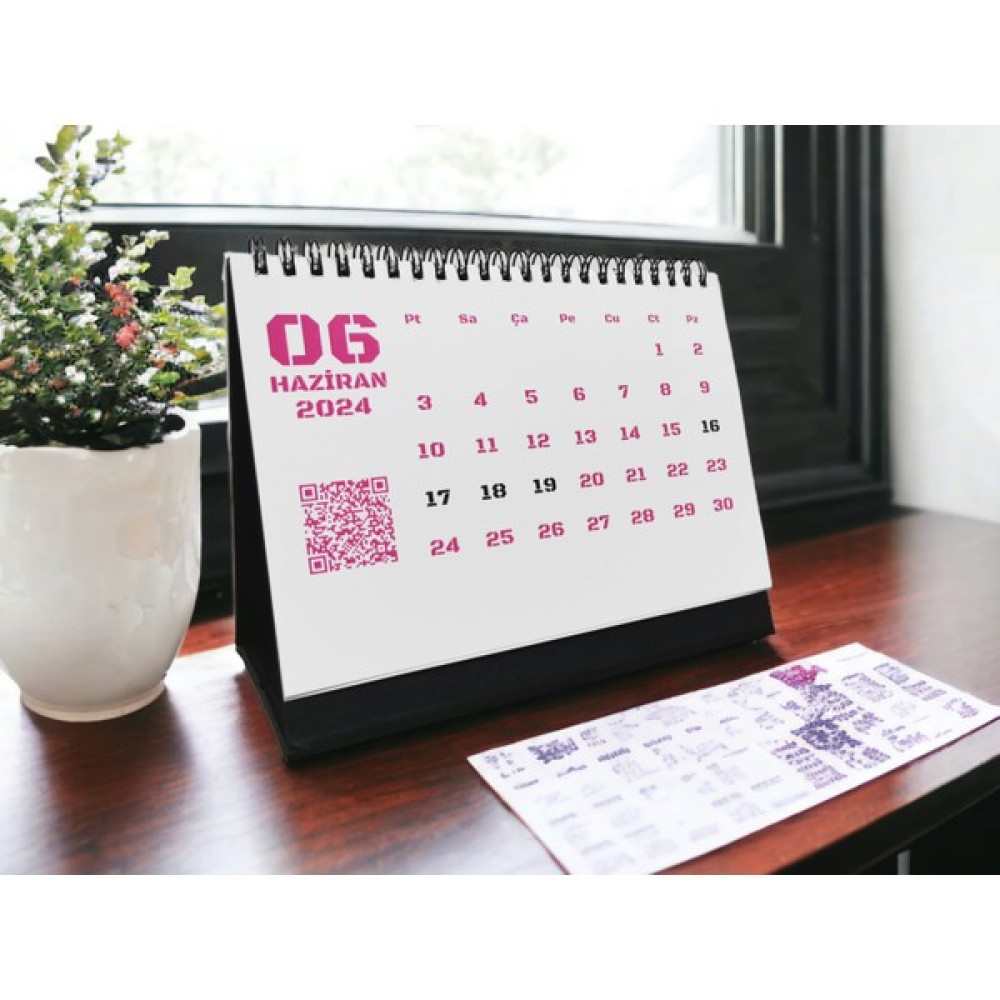 Qr Takvim Pembe 2024 Edebiyat Takvimi Takvim Fiyatı