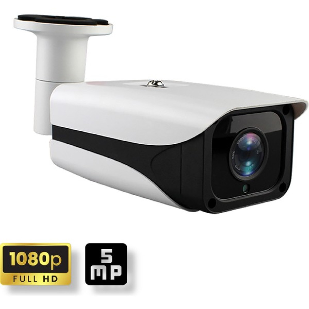 Qromax 1080P Gece Görüşlü 5 Mp Sony Lensli 4 Array Ledli Fullhd Metal Kasa Güvenlik Kamerası 3004 - Beyaz - Siyah Güvenlik Kameraları Fiyatı