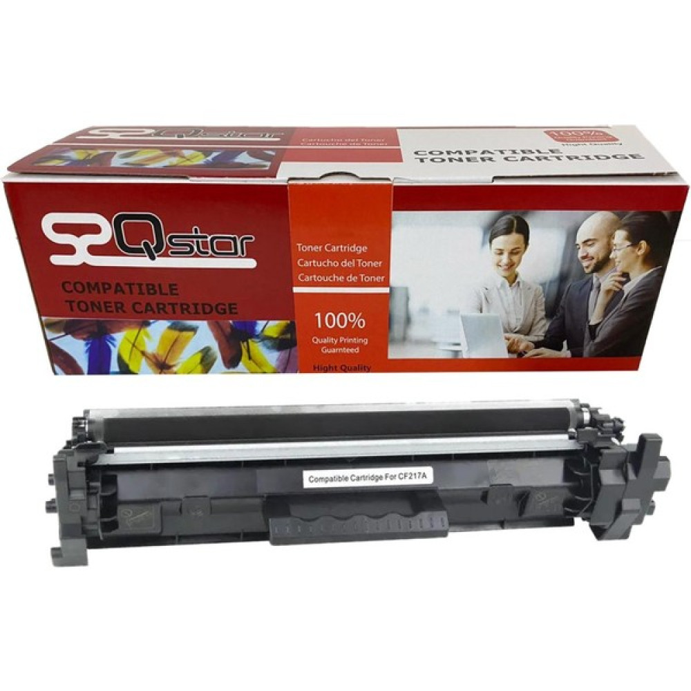 Qstar Hp 17A Cf217A Çipli Muadil Toner M102 M130 M132 Lbp110 Lbp112 Lbp113 Mf110 - Black - 1000 gr Tonerler Fiyatı