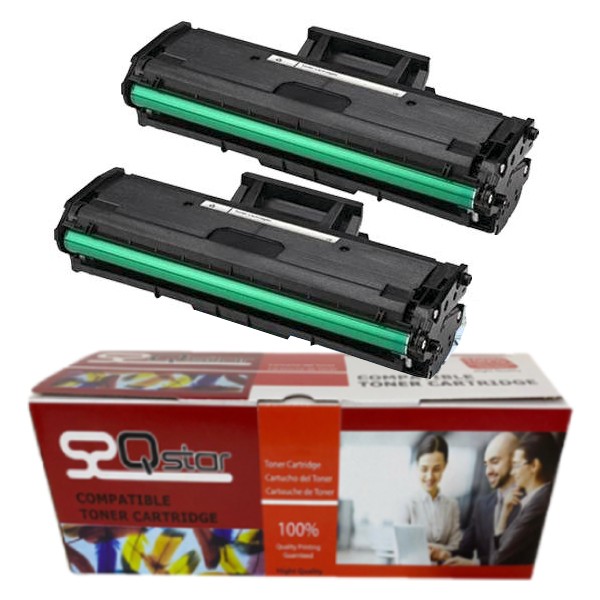 Qstar Hp Çipli W1106A 106A 2'li Ekonomik Paket Garantili Uyumlu Toner 135A/135R/135W/137FNW Muadil Toner - Siyah Tonerler Fiyatı