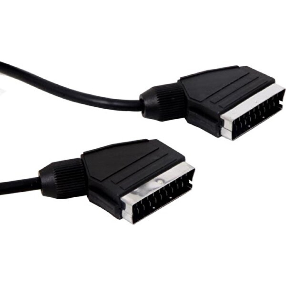 Qty 1.2Metre Scart To Scart Eski Tv Hd Bağlantı Kablosu Görüntü Kablosu Fiyatı