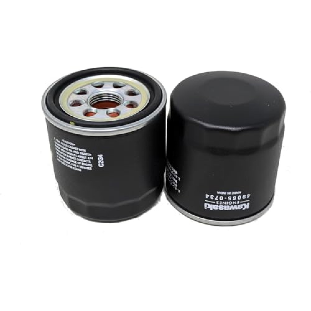 Qty (2) Oil Filter Compatible with Kawasaki 49065-0724 49065-0734 Replaces 49065-7010