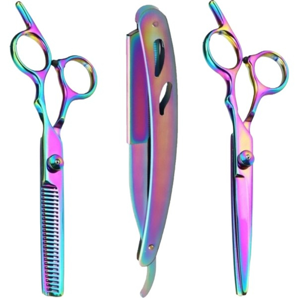 Qualis U3 Full Metal Ustura + M8 Kesme + Inceltme Makas Set - 6inç/15 cm Tıraş Makineleri Fiyatı