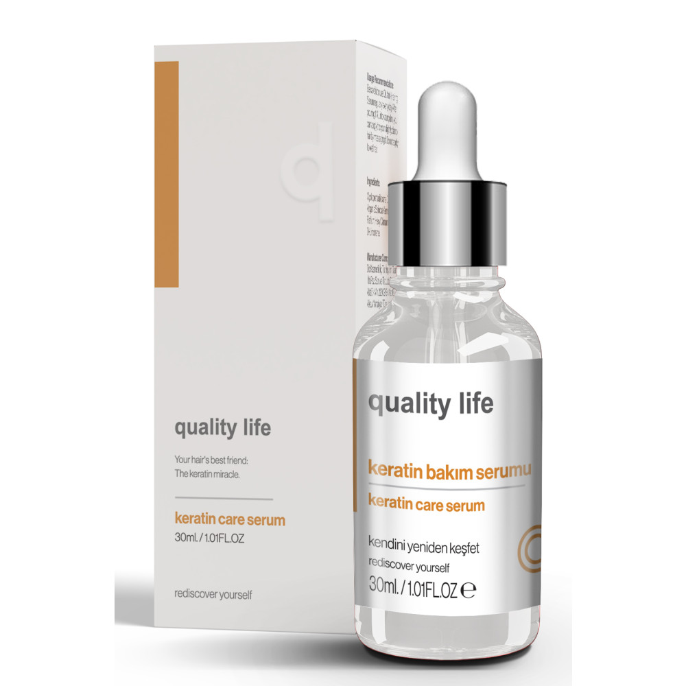 Quality Life Ql Yoğun Keratin Bakımı Serumu ( Keratin Saç Bakımı - Keratin Bakım - Keratin Yağı ) Saç Bakım Maskeleri & Serumlar & Spreyler Fiyatı