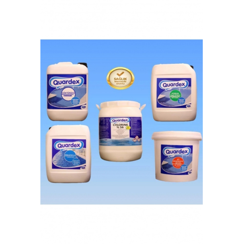 Quardex Havuz Kimyasali Firsat Paketi - 25 Kg Set Diğer Fiyatı