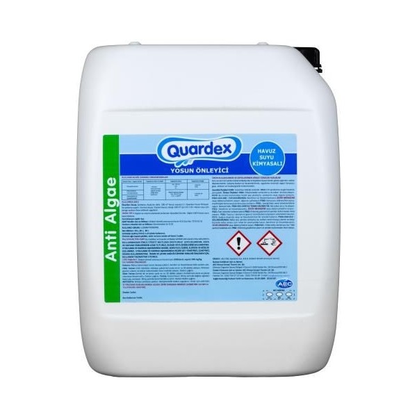 Quardex Havuz Suyu Yosun Önleyici 20 Lt Diğer Fiyatı