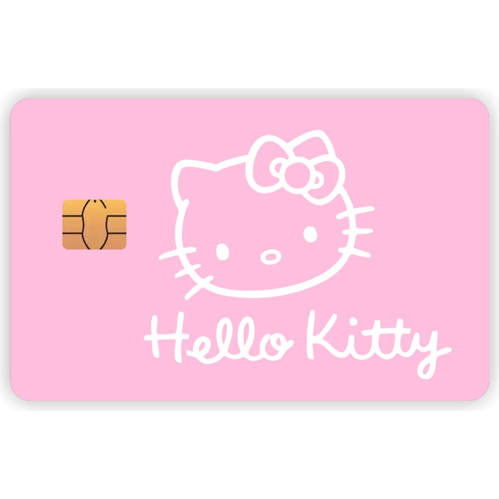 Quart Aksesuar 4 Adet Hello Kitty Kart Kaplama Sticker Kart Etiketi Model 4 - 9 x 5 cm SSD / Solid State Drive Fiyatı