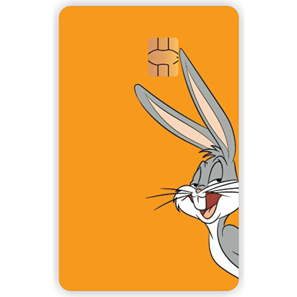 Quart Aksesuar Bugs Bunny Kart Kaplama Sticker Kart Etiketi - 10 cm Sticker Fiyatı