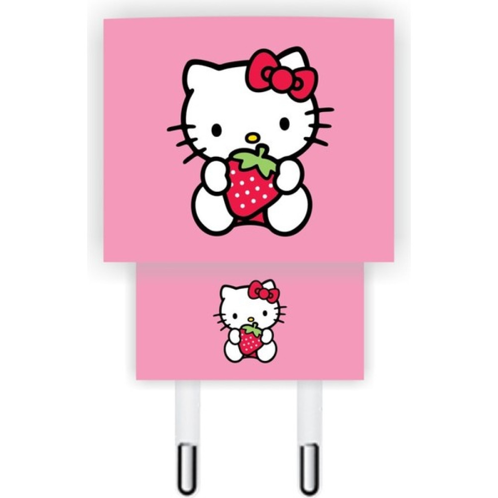 Quart Aksesuar Iphone 20W Şarj Aleti Kaplaması Hello Kitty Şarj Aleti Sticker - 10 cm Sticker Fiyatı