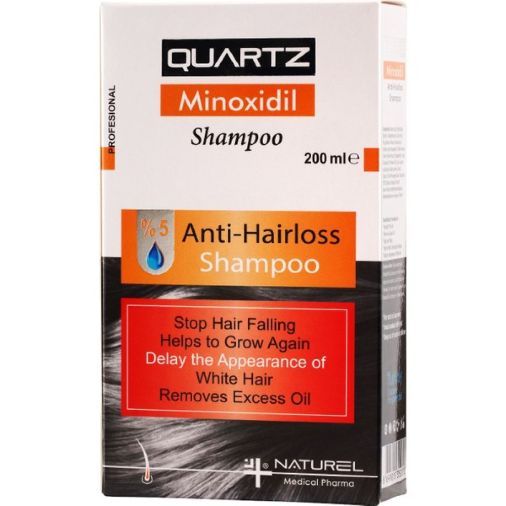 Quartz Minoxidin Shampoo - Anti Hairloss Şampuan 200 ml Şampuan ve Saç Kremi Fiyatı