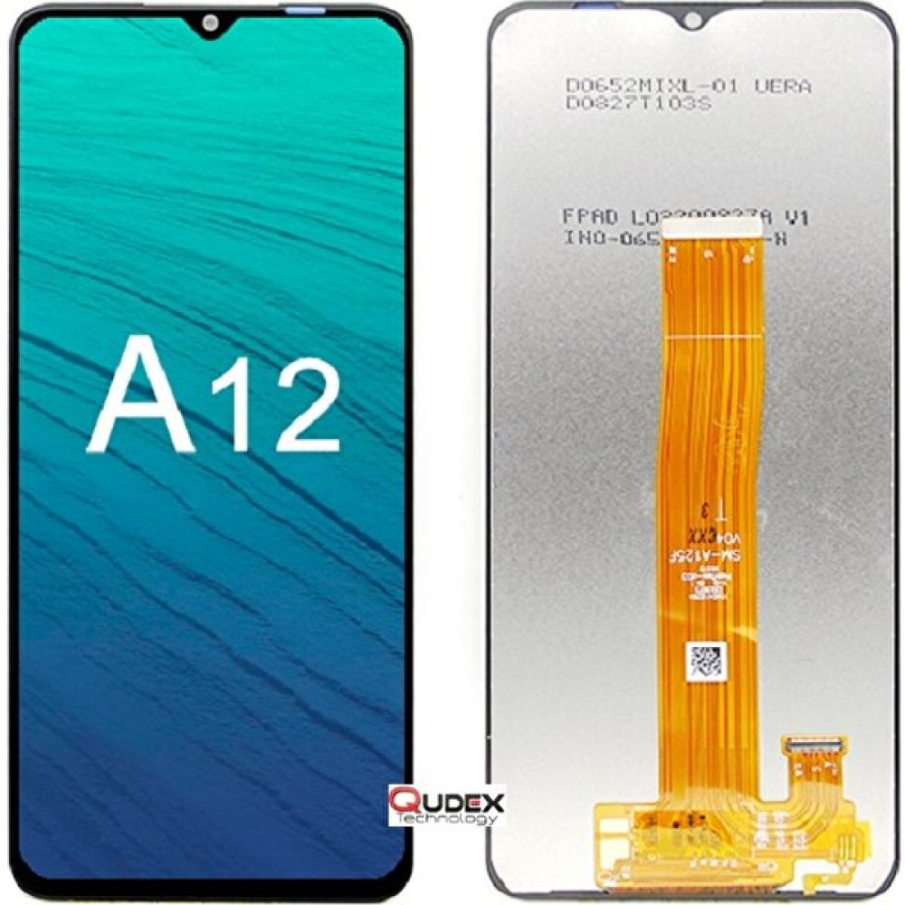 Qudex Samsung Galaxy A12 (SM-A125F) LCD Ekran Dokunmatik Cep Telefonu Ekranı Fiyatı