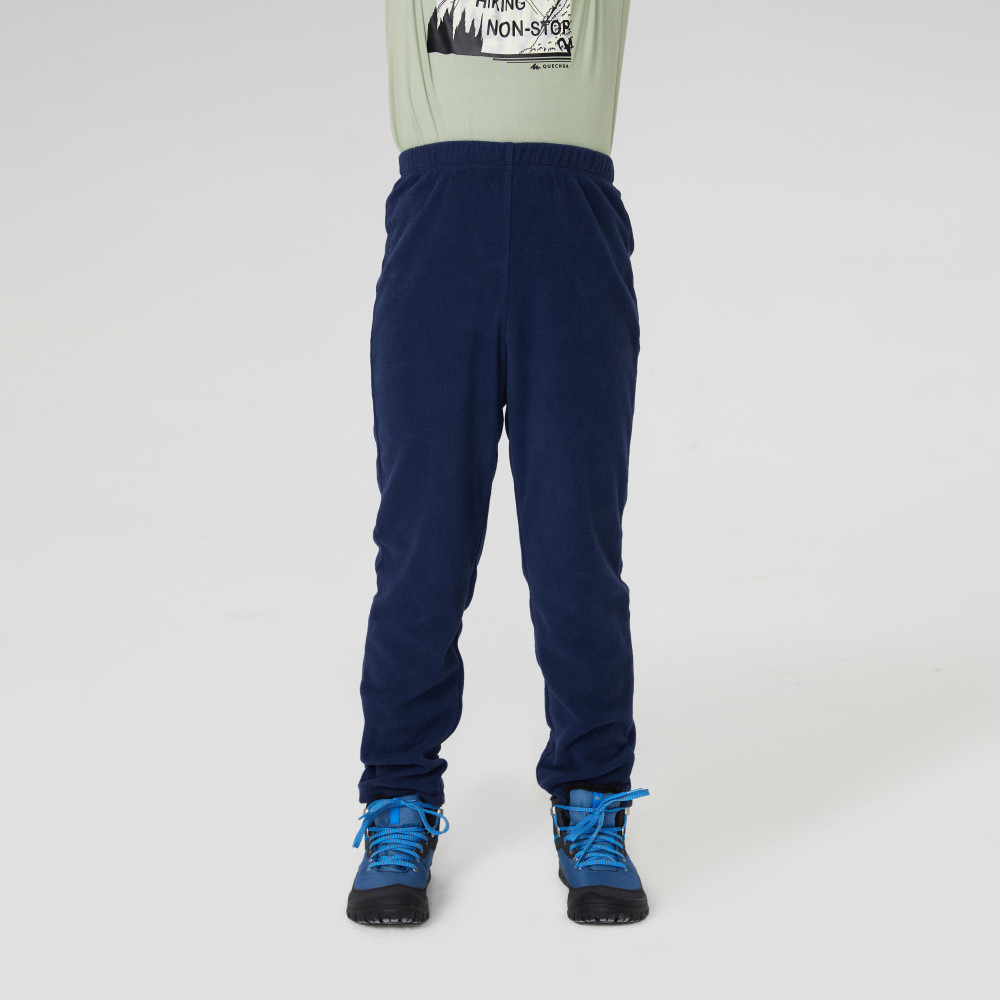 Quechua Çocuk Outdoor Polar Pantolon - 7/15 Yaş - Mavi - Mh100 Pantolon (Outdoor) Fiyatı