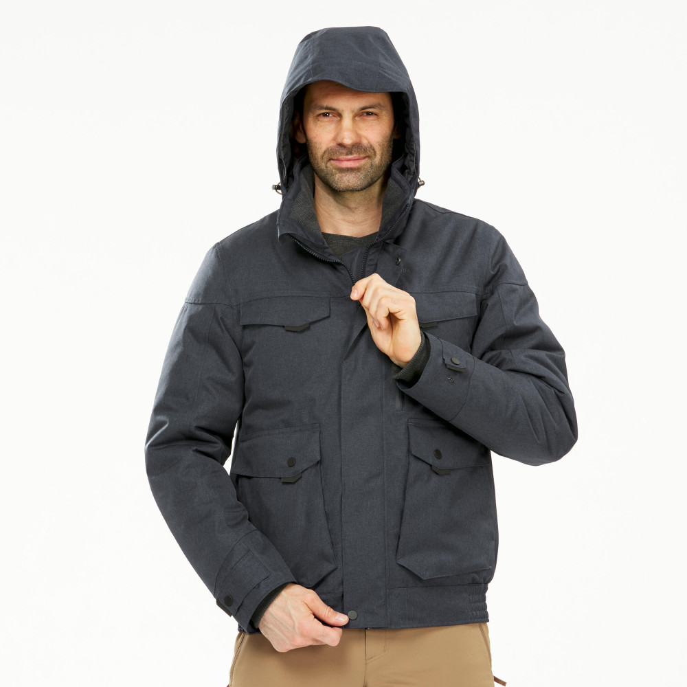 Quechua Erkek Su Geçirmez Outdoor Kar Montu/Kışlık Mont - Siyah - Sh500 -10 °C Diğer Fiyatı
