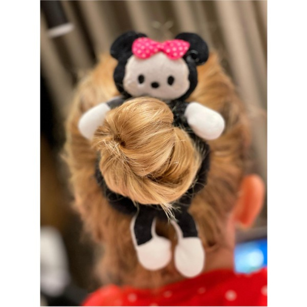 Queen Aksesuar Pofuduk Tüylü Peluş Minnie Mouse Oyuncak Lastik Toka Yetişkin Çocuk Tokası Siyah Toka, Taç & Saç Bandı Fiyatı