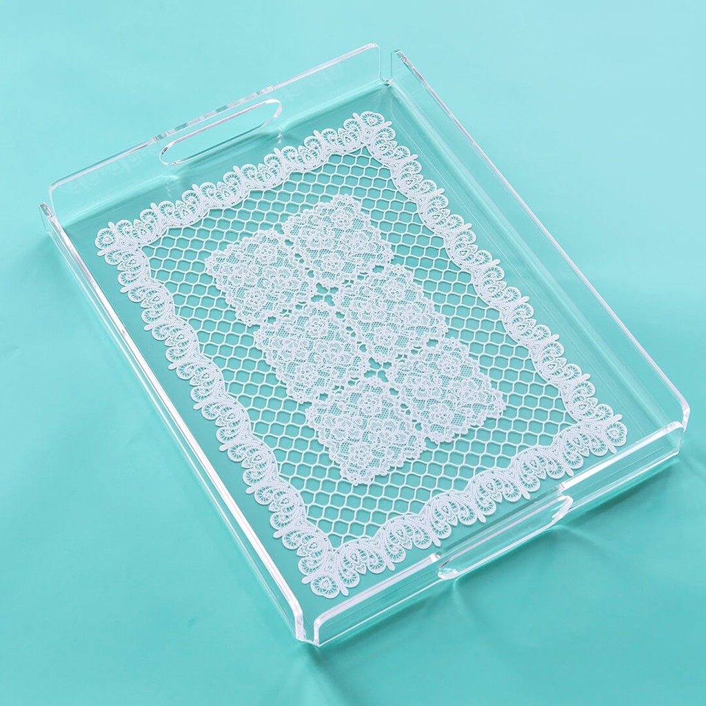 Queen Bee İstanbul Dantel Desenli Pleksi Tepsi 40CM x 30CM SSD / Solid State Drive Fiyatı