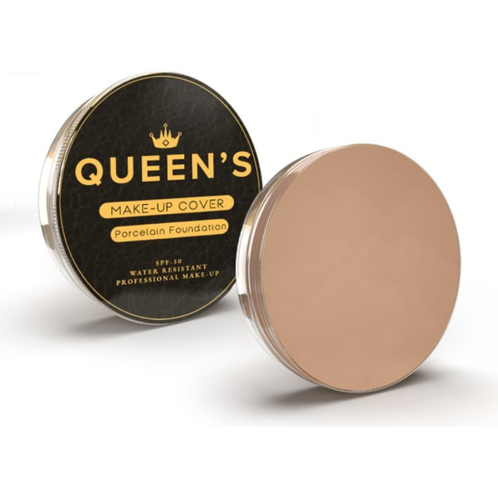 Queens Kapatıcı Fondöten Make Up Cover Porselen Kapatıcı Pata Krem - 211-Orta Ton Fondötenler Fiyatı