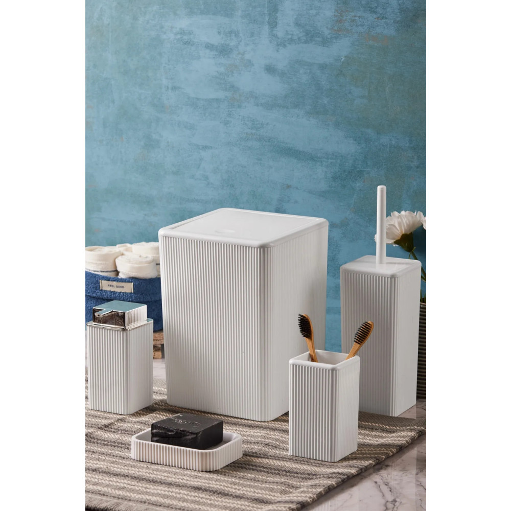Queen’s Kitchen 5 Parça Akrilik Metalize Kaplamalı Lüx Banyo Seti Banyo Aksesuarları Fiyatı