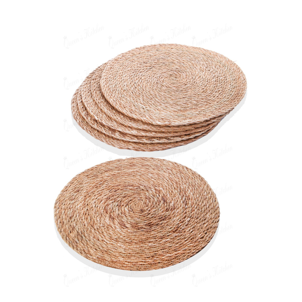 Queen’s Kitchen 6 Adet Bambu Rattan El Yapımı Amerikan Servis Runner Fiyatı