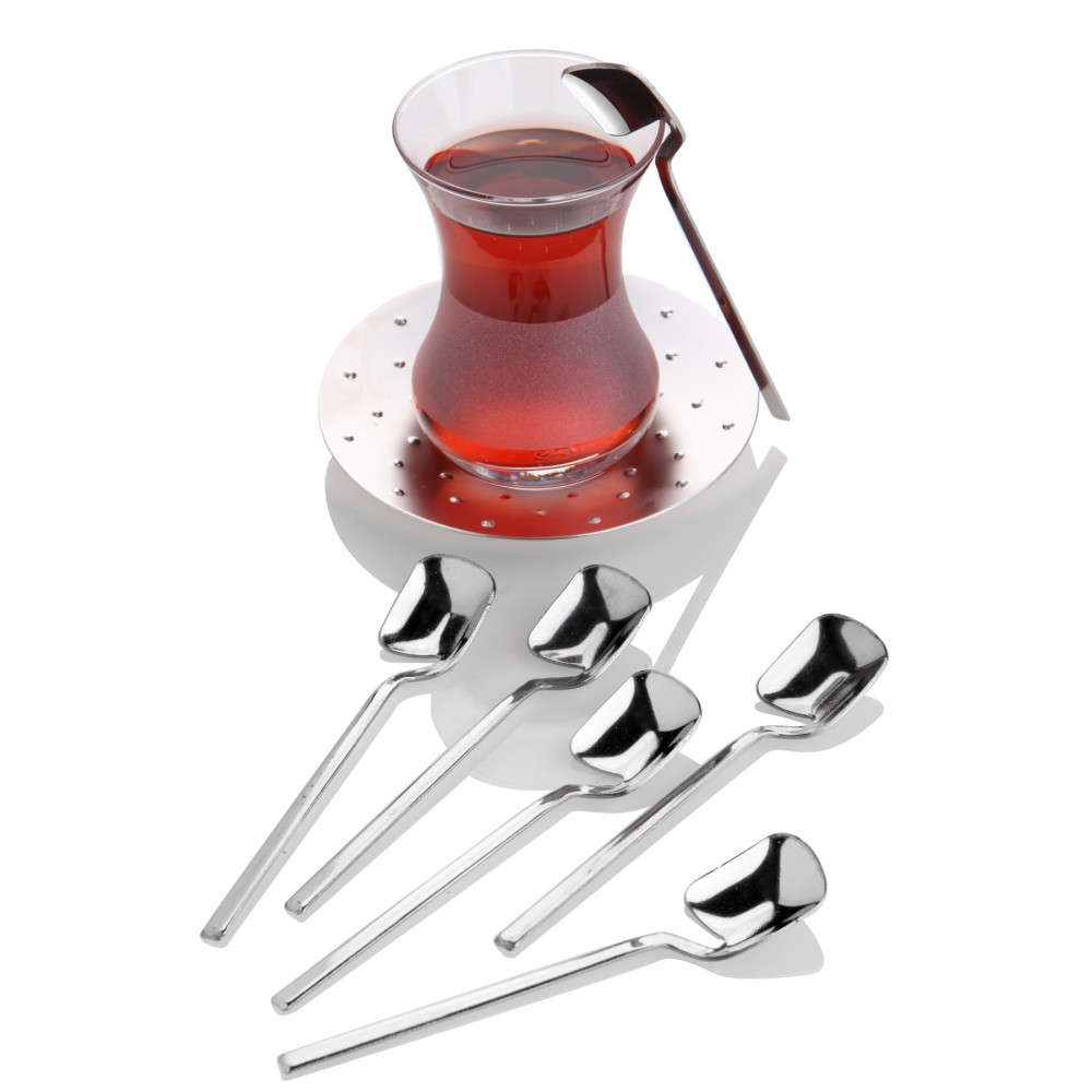 Queen’s Kitchen 6 Adet Çelik Tutunabilen Çay Kaşığı Çatal / Kaşık / Bıçak Takımları Fiyatı