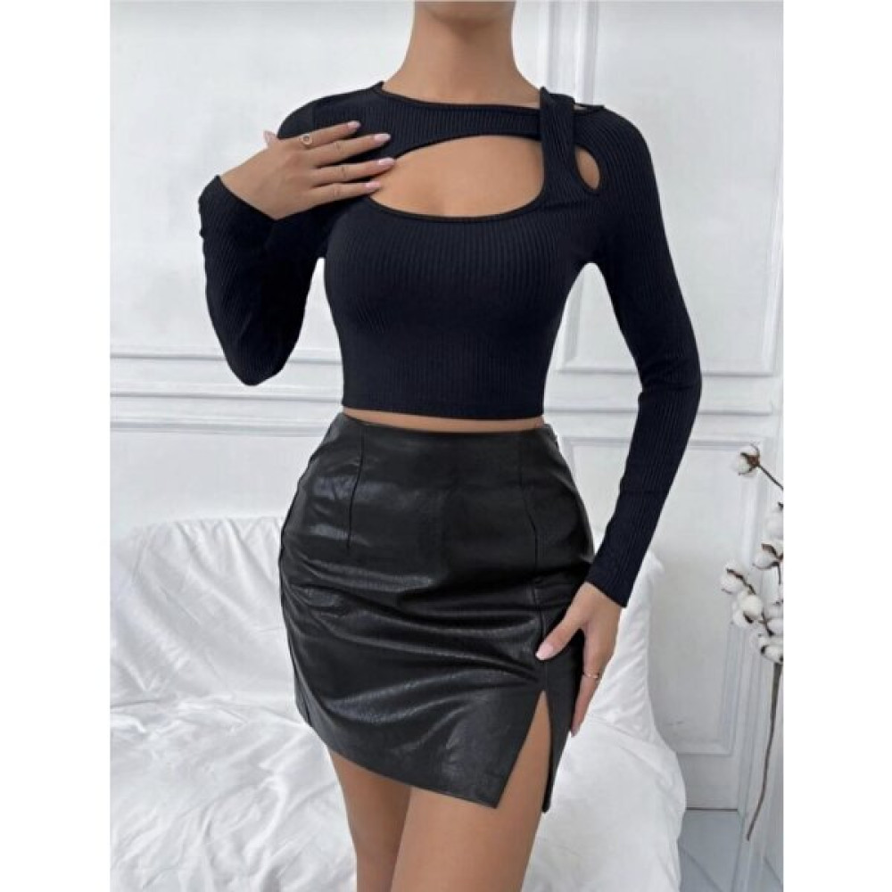 Quella Atelier Siyah Kaşkorse Dekolteli Bluz Bluz Fiyatı