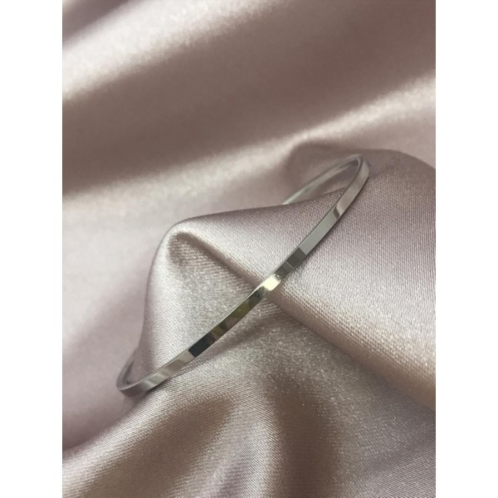 Quella Çelik Ajda Silver Bilezik ( Bilek Ölçüsü; 14,5-15-16 cm Olanlar Için Uyumludur ) Altın, Takı & Aksesuar Fiyatı